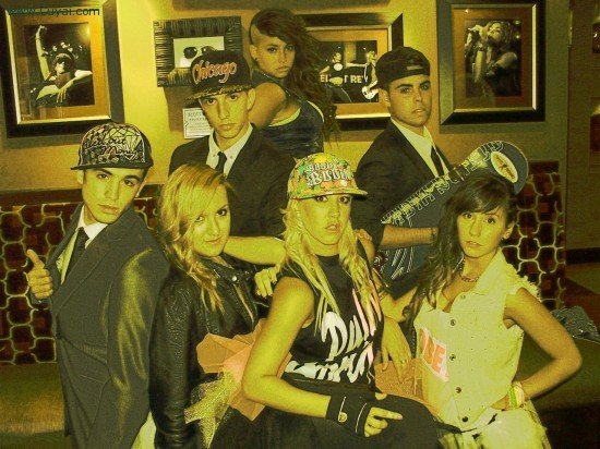 Michelle Ross y sus bailarines @ Hard Rock café 2013-09-10